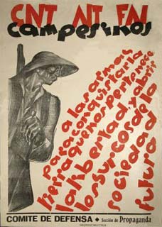 Cartel cnt fai campesinos