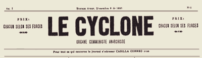 Le cyclone, logo