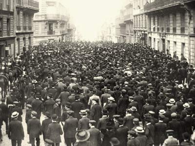 Manifestation pro Ferrer du 17 octobre 1909 à Paris