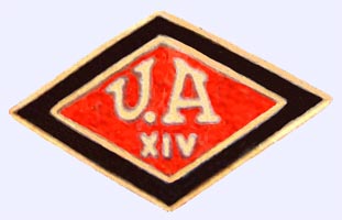 insignia del grupo 14 de la Unión Anarquista arrrondissement