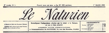 Masthead, premier issue, March 1, 1898