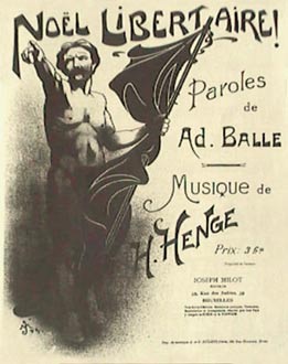 partition de musique Noel libertaire