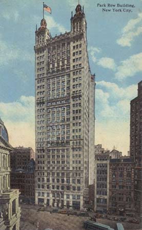 Immeuble Park Row Building de New York