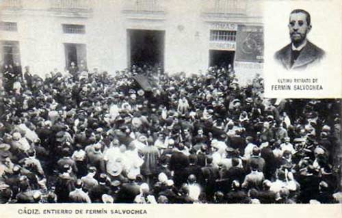 funérailles de Fermín Salvochea