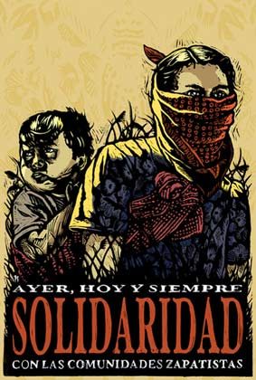 solidarité avec les zapatistes