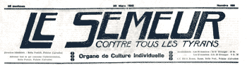 Le Semeur contre tous les tyrans logo; source Ephemeride anarchiste; www.ephemanar.net
