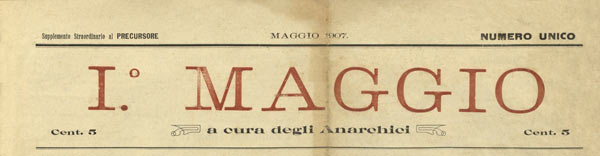 journal 1er Maggio de 1907