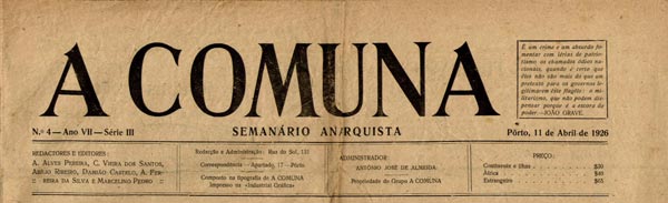journal A Commnua n4 de 1926
