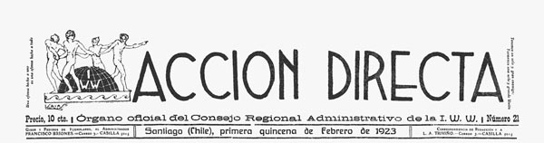 journal Accion directa n21 de 1923