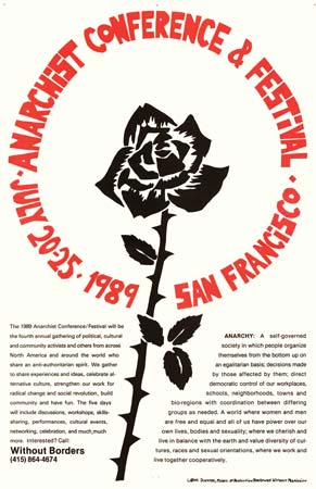 affiche conference de San Francisco en 1989