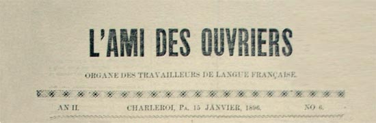 journal l'ami des ouvriers