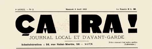 journal "ça ira!"