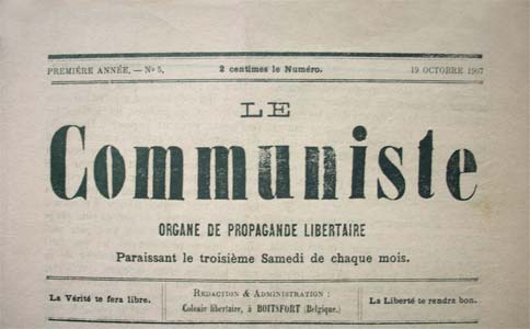 periódico "comunista" en 1907