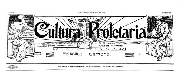 journal "Cultura Proletaria" n69 de 1911