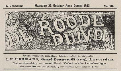 journal "De Roode duivel"