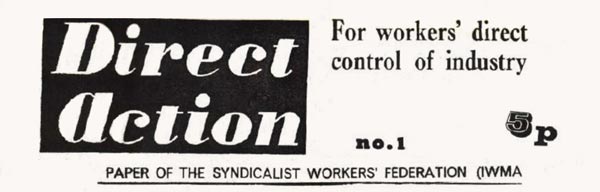 journal "Direct Action " n1 de 1974