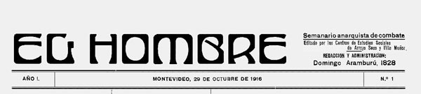 Journal "El Hombre"