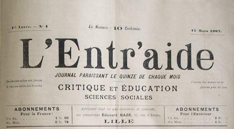 journal "L'Entr'aide"