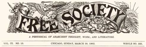 Free Society masthead