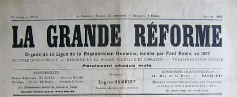 journal la grande r&eacute;forme