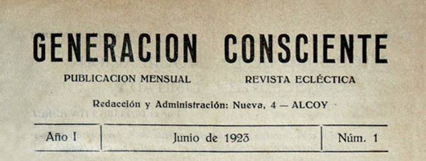 revue "Generacion Consciente" n° 1