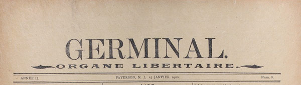 journal Germinal à Paterson