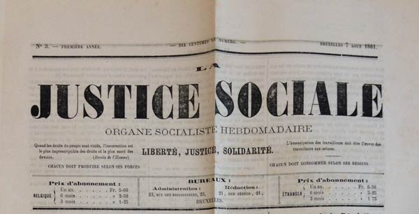 journal "Justice Sociale" 