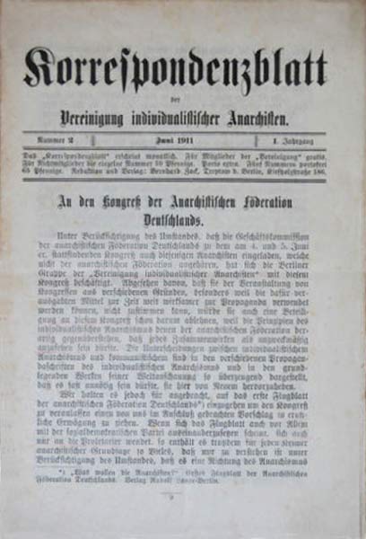 journal "Korrespondenzblatt" n°2