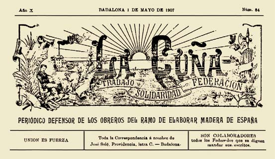 journal "La Cuña" de 1907