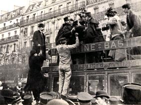 Arrest of Jacob Law, anarchiste; source Ephemeride Anarchiste