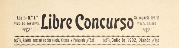 journal "Libre concurso"