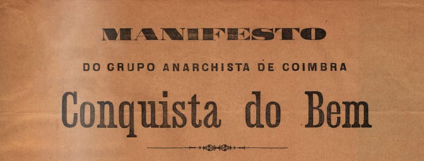 Manifeste du groupe anarchiste Conquista do Bem