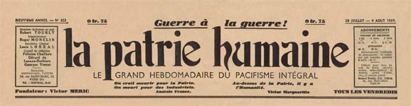 journal la patrie humaine