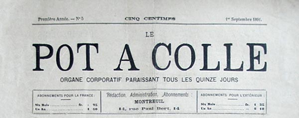 journal "Le Pot à Colle" n5