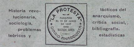 la protesta tampon