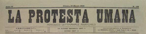 la protesta umana de Milan