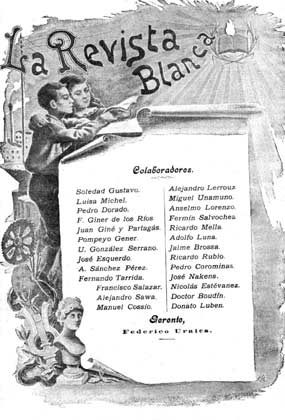 couverture de La Revista Blanca