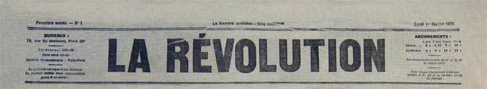 quotidien la revolution