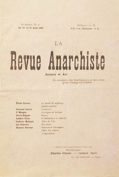 Revue Anarchiste de 1893