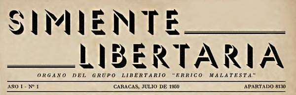 journal Simiente libertaria