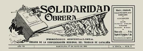 journal "Solidaridad Obrera" 3e époque