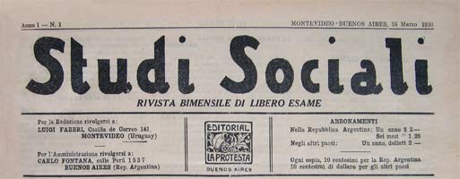 revue studi sociali