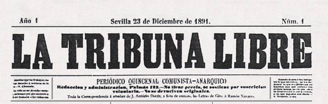journal "La Tribuna Libre" 