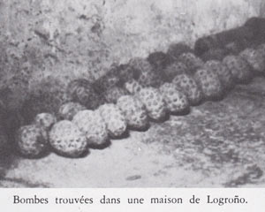 bombes des émeutiers