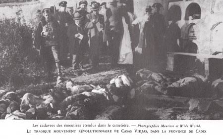 photo du massacre de Casas Viejas