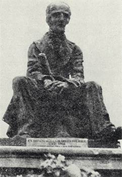 statue de Fourier en 1969