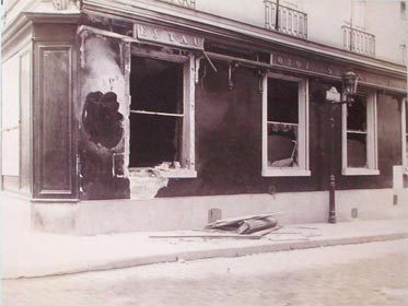 restaurant foyot après l'explosion
