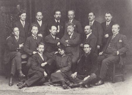 groupe des congressistes à Berlin 1922