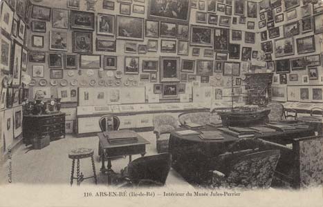 vue intérieure du musée Jules Perrier à Ars
