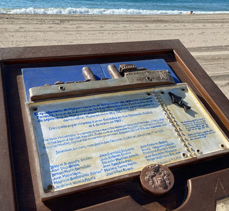 Plaque aux marins du Ferrandiz fusilles